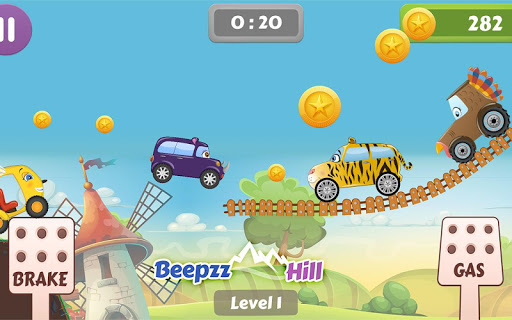 Beepzz Hill - racing game for kids for PC screenshot 3
