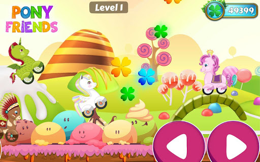 Pony Friends 🦄 - Beepzz racing game for kids for PC screenshot 2