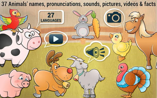 Toddler Kids puzzle - Animals for PC screenshot 1
