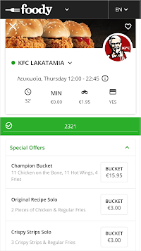 foody Cyprus - online ordering for PC screenshot 2
