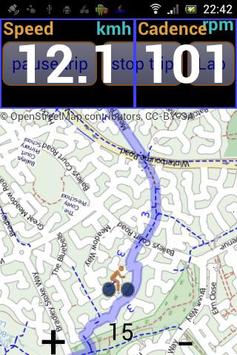 IpBike ANT+™ Bike Computer for PC screenshot 2