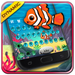 Animated Crown Fish Keyboard Theme for PC