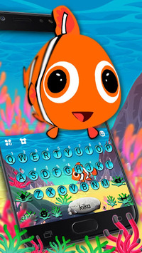 Animated Crown Fish Keyboard Theme for PC screenshot 2