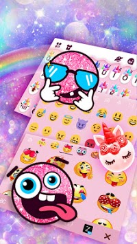 Flower Sweetie Unicorn Keyboard Theme for PC screenshot 3