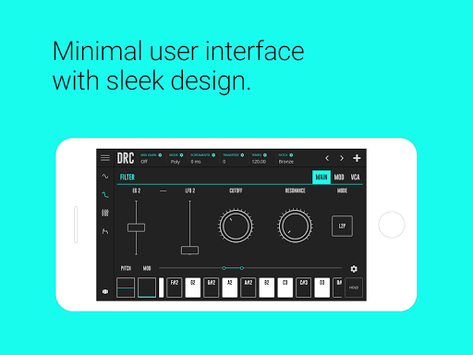 DRC - Polyphonic Synthesizer for PC screenshot 3