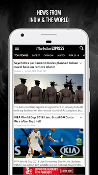 Indian Express - Latest & Breaking News + ePaper for PC screenshot 1