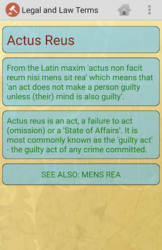 Legal and Law Terms for PC screenshot 3