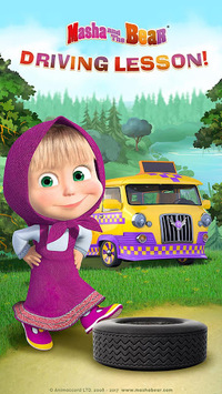 Masha and the Bear: Climb Racing and Car Games for PC screenshot 1