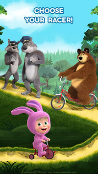 Masha and the Bear: Climb Racing and Car Games for PC screenshot 2