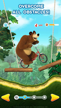Masha and the Bear: Climb Racing and Car Games for PC screenshot 3