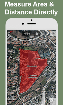 GPS Area Calculator - Field Measurement for PC screenshot 1