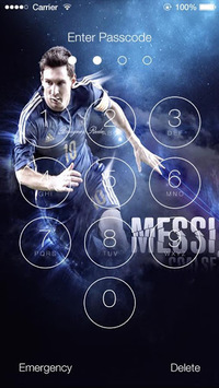 Lionel Messi Lock Screen for PC screenshot 3