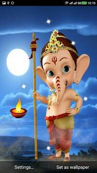 Ganesha Live Wallpaper for PC screenshot 1