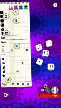 Yatzy Offline and Online - free dice game for PC screenshot 2