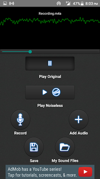 Mp3, WAV Noise Reducer~ Noise Free Audio Converter for PC screenshot 1