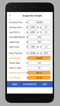 Investment Property Calculator - Real Estate for PC screenshot 1