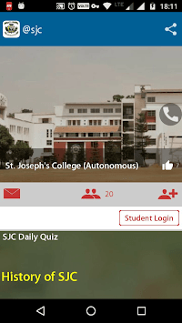 St. Joseph's College Bangalore for PC screenshot 2