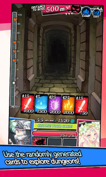 Dungeon&Girls: Card RPG for PC screenshot 3
