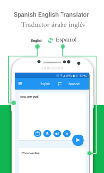 English Spanish Language Translator 2018 for PC screenshot 1