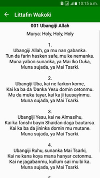 Littafin Wakoki (Hausa Hymnal) for PC screenshot 3