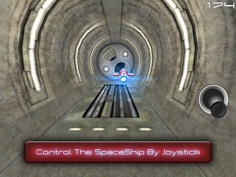 Tunnel Trouble 3D - Space Game for PC screenshot 1