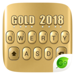 3D Gold 2018 GO Keyboard Theme APK 3D Gold 2018 GO Keyboard Theme APK