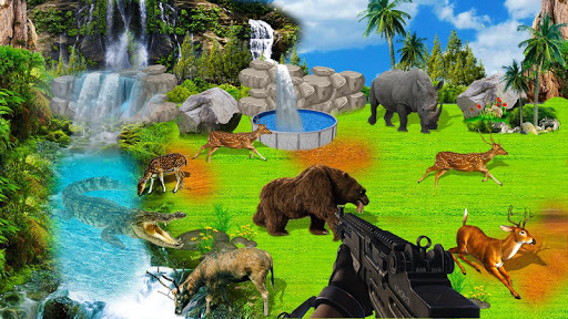Hunting Jungle Wild Animals FPS Shooting Games for PC screenshot 1