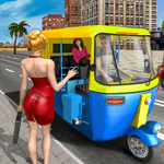 Modern Tuk Tuk Auto Rickshaw: Free Driving Games APK