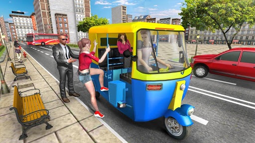 Modern Tuk Tuk Auto Rickshaw: Free Driving Games for PC screenshot 1