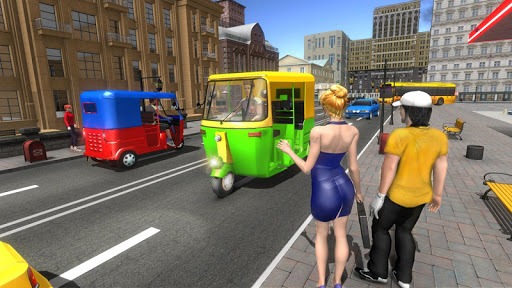 Modern Tuk Tuk Auto Rickshaw: Free Driving Games for PC screenshot 3