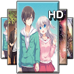 Anime Couple Wallpaper 4K for PC