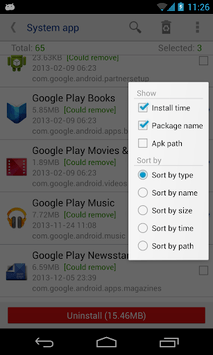 System app remover (root needed) for PC screenshot 3