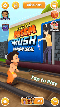 Chhota Bheem Surfer  - Mumbai for PC screenshot 2