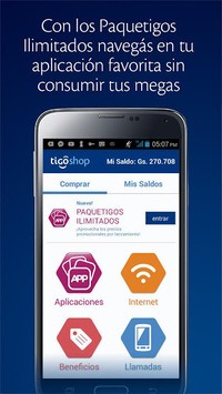 Tigo Shop for PC screenshot 1