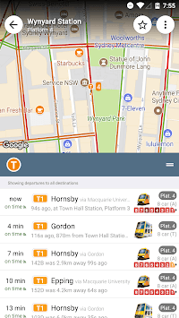 AnyTrip - real-time train, bus and ferry tracker for PC screenshot 1
