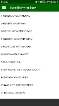 Kalenjin Hymn Book for PC screenshot 2