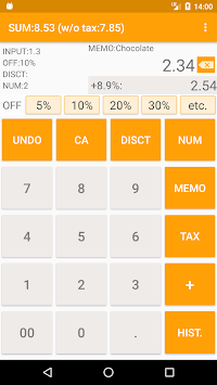 Shopping Calculator with Tax for Grocery for PC screenshot 1