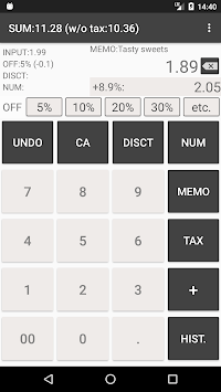 Shopping Calculator with Tax for Grocery for PC screenshot 2
