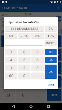 Shopping Calculator with Tax for Grocery for PC screenshot 3