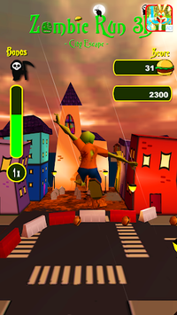 Zombie Run 3D - City Escape for PC screenshot 2