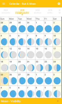 Calendar - Sun & Moon for PC screenshot 3