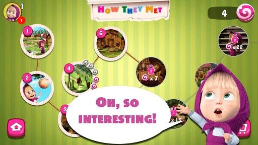 Masha and The Bear Puzzle Game for PC screenshot 1