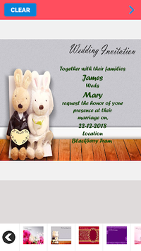 Wedding Card Maker for PC screenshot 1