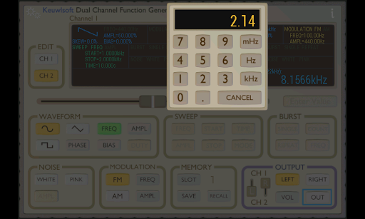 Function Generator for PC screenshot 2