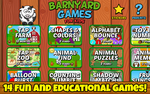 Barnyard Games For Kids Free for PC screenshot 1