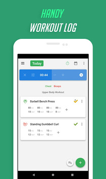 GymKeeper — Gym log, Workout tracker for PC screenshot 1