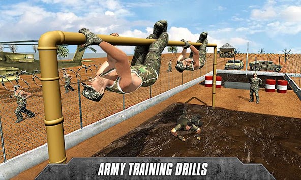 US Army Training School Game: Obstacle Course Race for PC screenshot 1