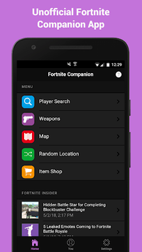 Companion for Fortnite for PC screenshot 1