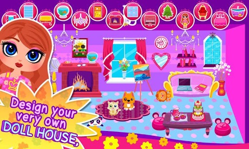 My Own Family Doll House Game for PC screenshot 1