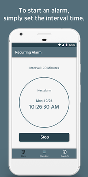 Repeat Alarm - Recurring reminder & Interval timer for PC screenshot 2